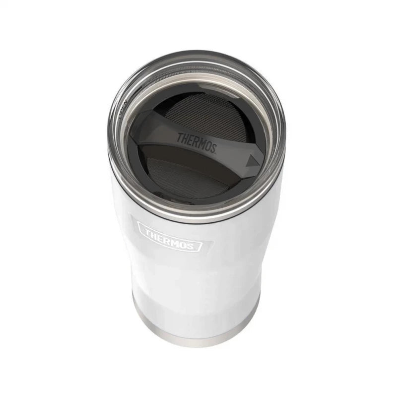 Thermos Water Bottle – Leak-Proof Tumbler 710 ml, White
