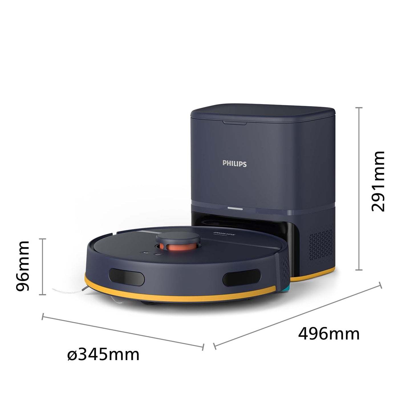 PHILIPS ROBOT VACUUM AUTO-EMPTY SERIES 2000