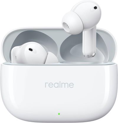 REALME Buds T300 Truly Wireless in-Ear Earbuds - White , Black