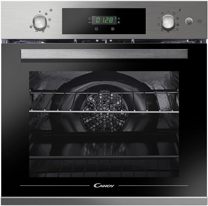Candy FCPKS816X Multi-function electric oven 70 liters, pyrolysis