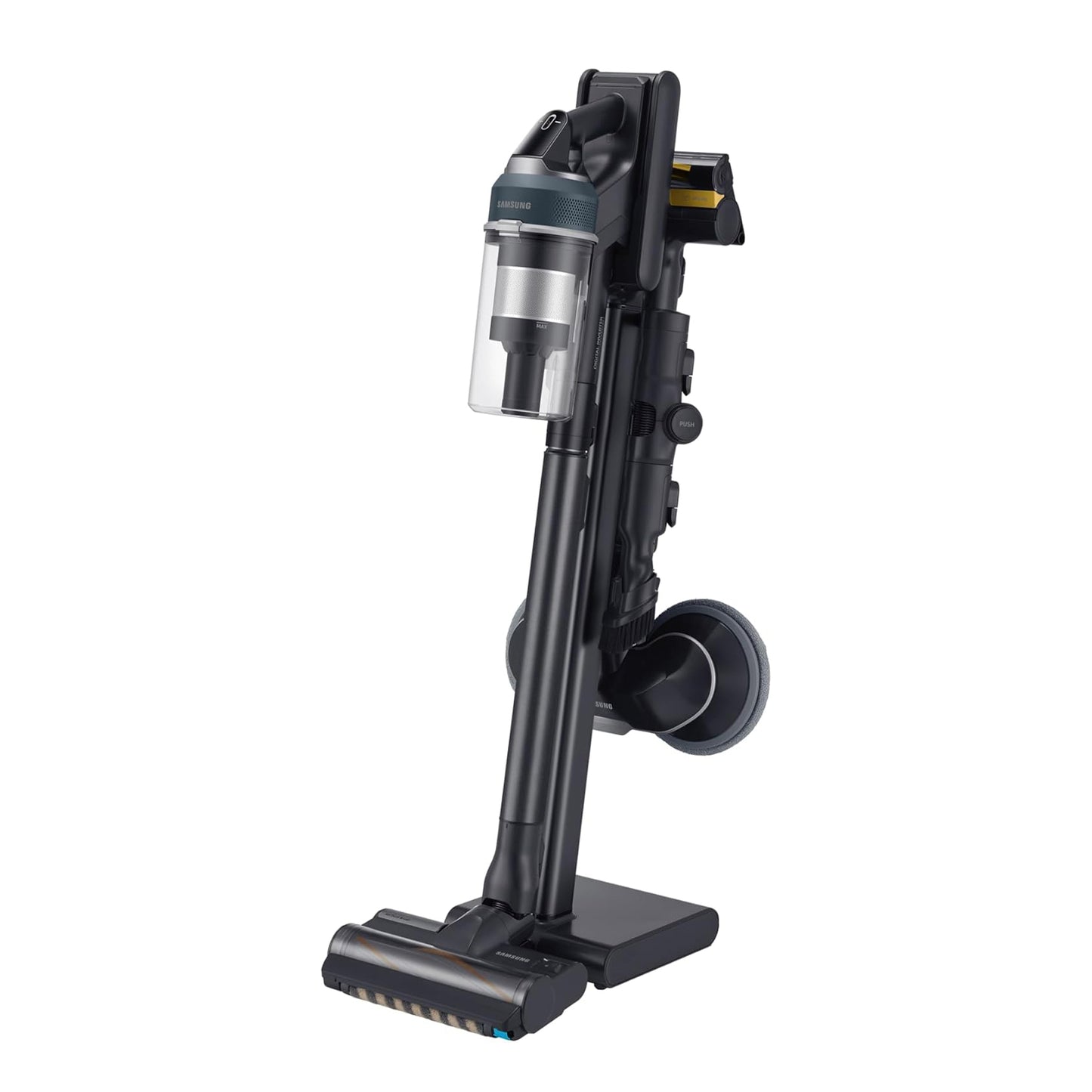 Samsung Jet 95 Pro 210W Cordless Stick Vacuum Cleaner with Pet Tool+ & spray spinning sweeper