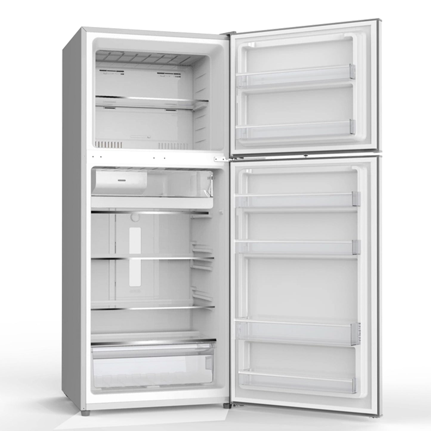 Skyworth Refrigerator Top Freezer 410L dark inox color A++ (SRD-495WTP)