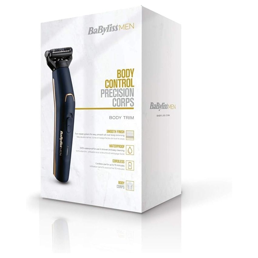 Babyliss Body Trimmer Waterproof Cordless 70 min (BG120SDE)