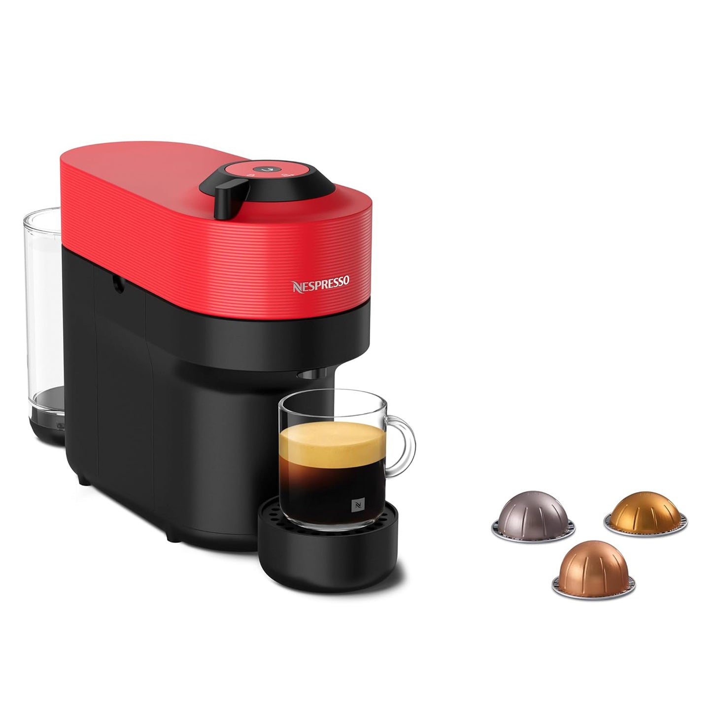 Nespresso Vertuo Pop coffee machine by Nespresso, Spicy Red