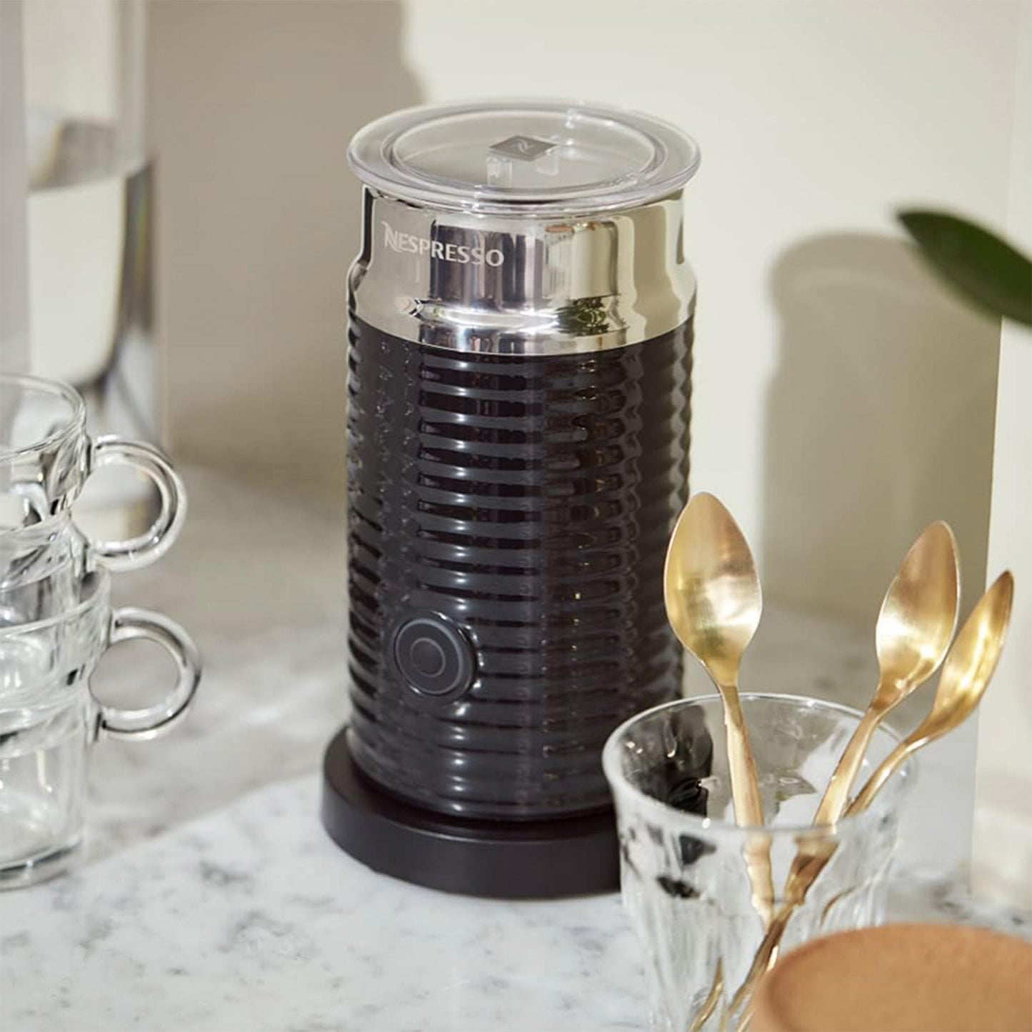 Nespresso Aeroccino 3 Milk Frother Black