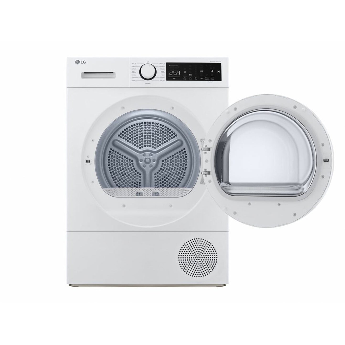 LG Heat Pump Dryer, 8kg Capacity, A++, White color (RH80T2AP6RM.ABWPELF)