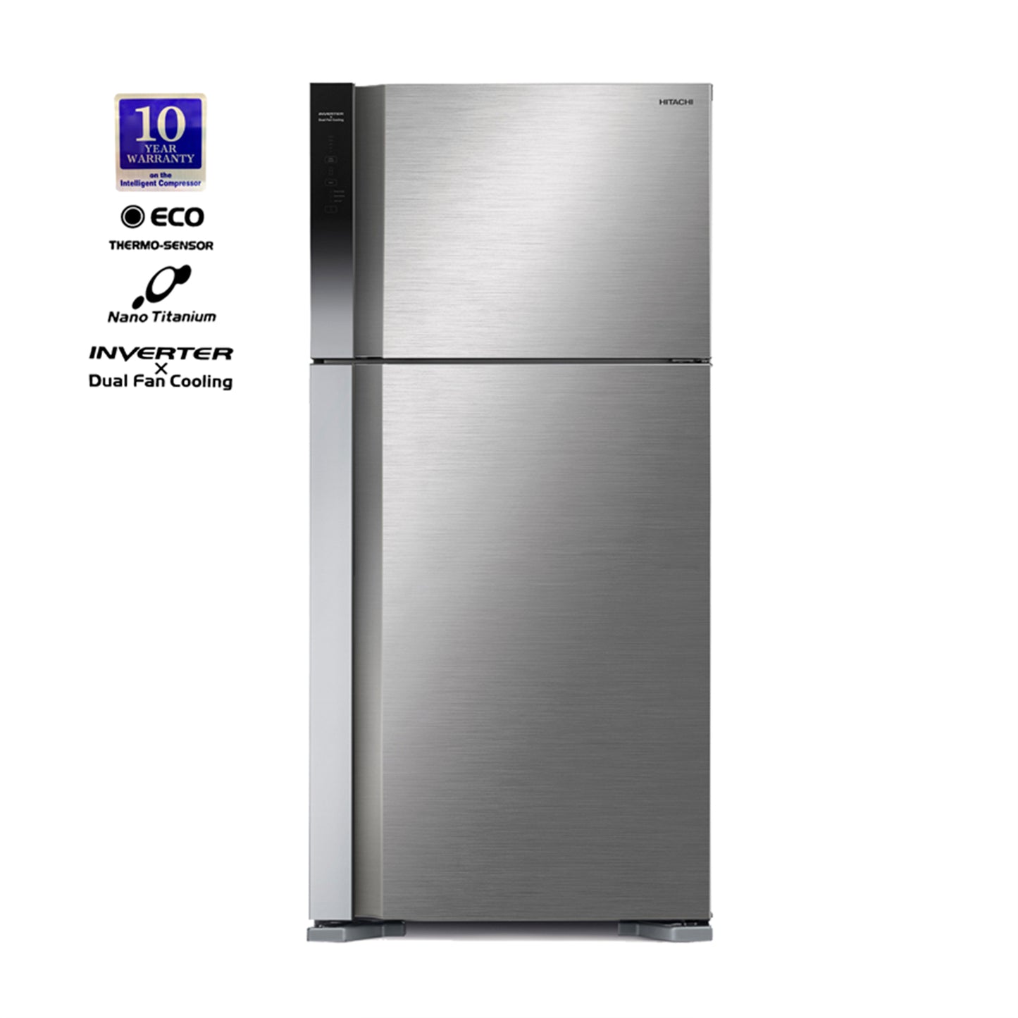 Hitachi Refrigerator steel (R-V700PJ7- BSL)