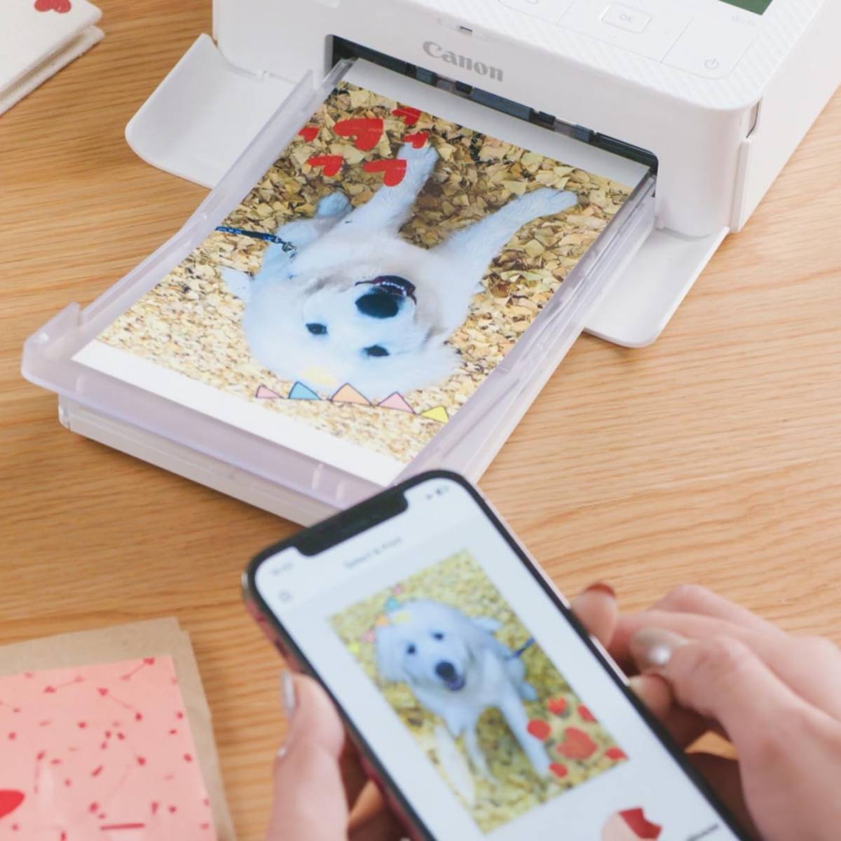 Canon SELPHY CP1500 Photo Printer Dye-sublimation 300 x 300 DPI Maximum print size: 4" x 6" (10x15 cm ) Direct printing, Wi-Fi - White