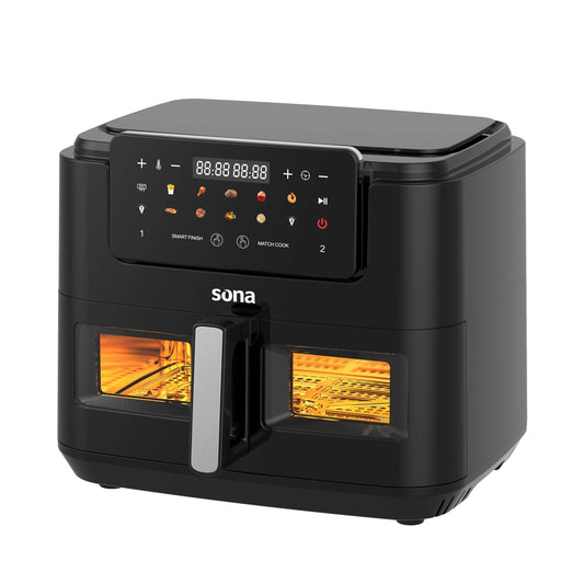 Sona Air Fryer 10 L Black 2600W  (SAF-9410 W)