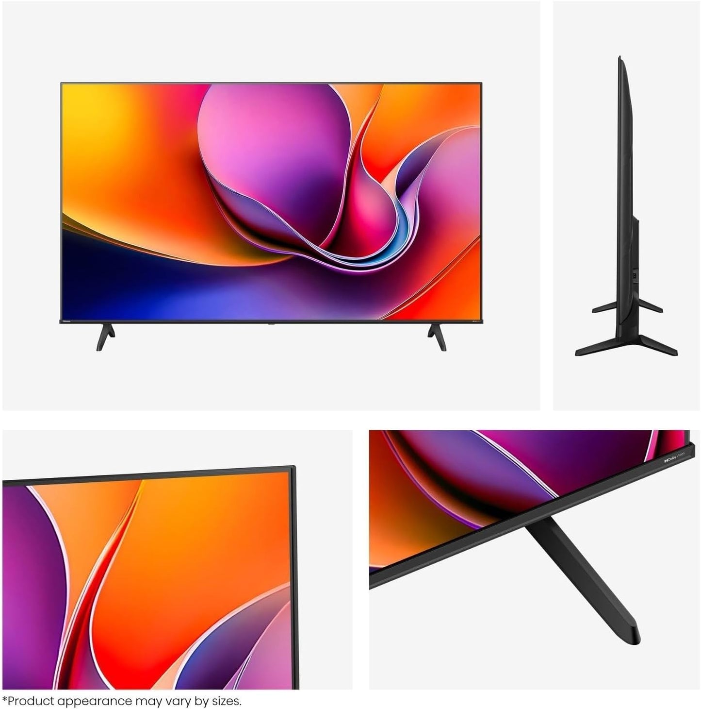 Hisense 75-Inch 4K UHD Smart TV (75A61Q, 2025) — VIDAA OS | Dolby Atmos & Dolby Audio | Game Mode PLUS (VRR, ALLM) | 4K AI Upscaler, Voice Remote, Wi-Fi, Bluetooth, HDMI eARC