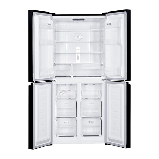 SHARP 4 Doors Refrigerator 560 Liter Glass Black (SJ-FH560-BK3)