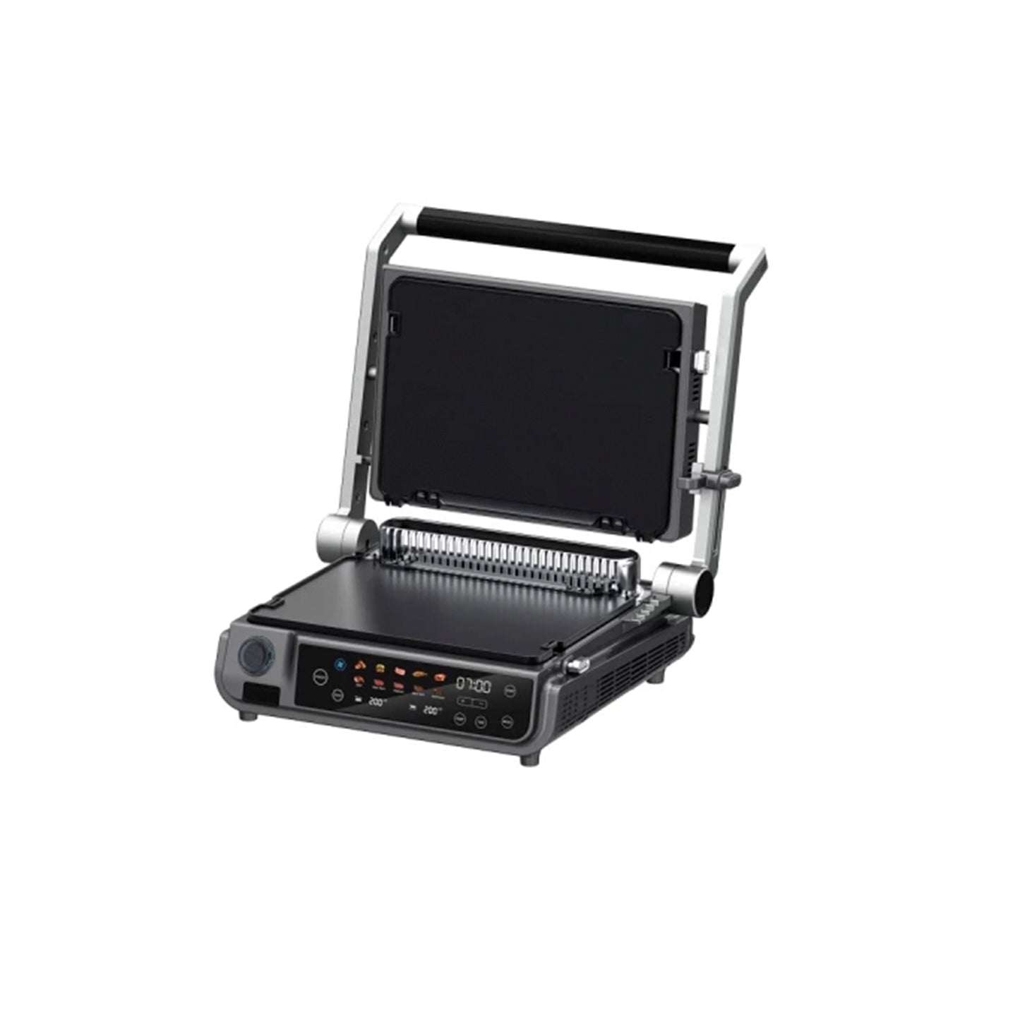 Sona Smokeless Contact grill 2000W 180° Flat Placement Digital display with a touchscreen