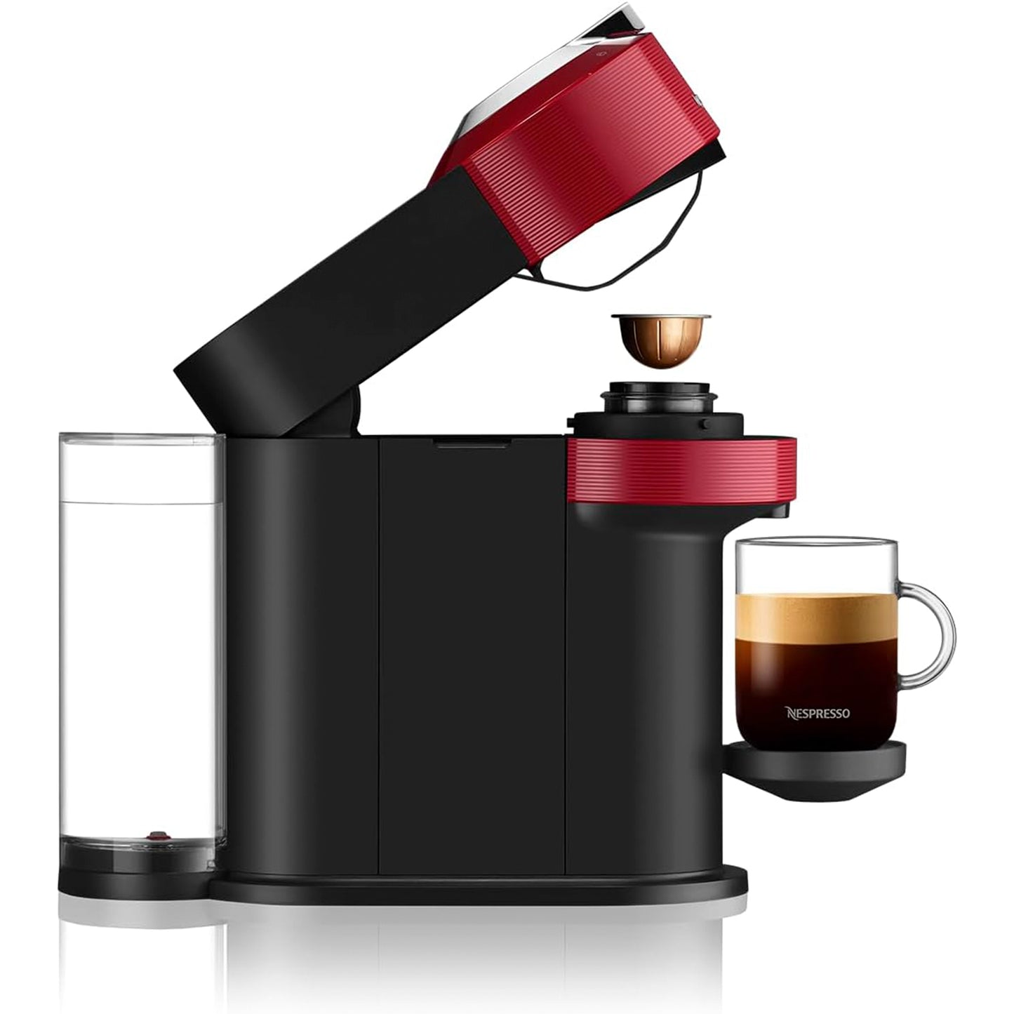 Nespresso Vertuo Next coffee machine by Nespresso, Cherry Red