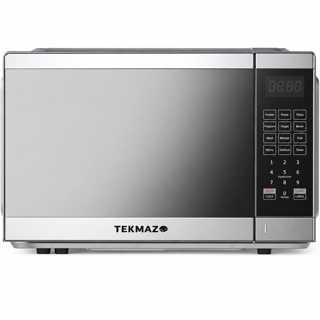 TEKMAZ Microwave Oven – (42L, 1000W, Silver)