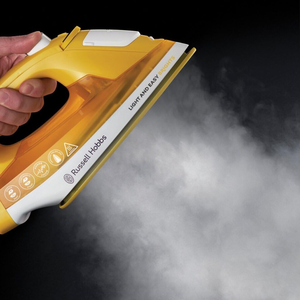 Russell Hobbs Steam Iron Light and Easy Brights Mango 2400W (24800)