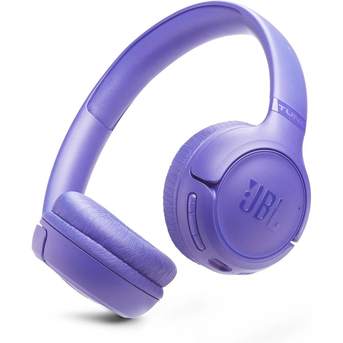 JBL Tune 530BT Wireless On-Ear Bluetooth Headphones with Pure Bass Sound, 76H Battery Life, Dual Beamforming Mics, Multi-Point Bluetooth 6.0, Foldable & Lightweight – Lavender