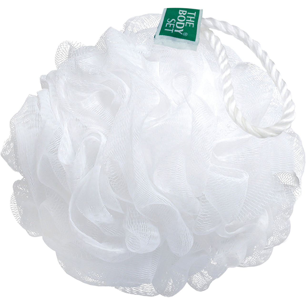 OPTIMAL Mesh Bath Sponge - White