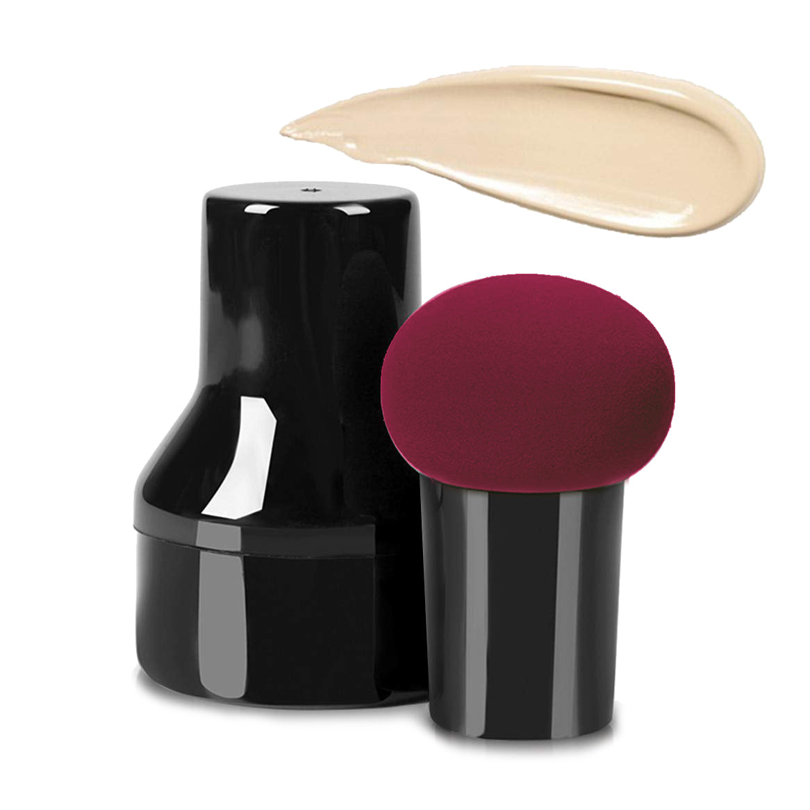 OPTIMAL Makeup Sponge with Plastic Handle