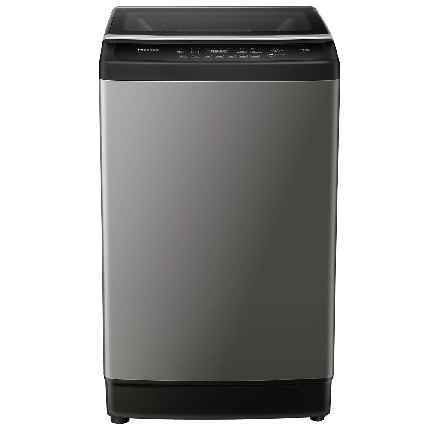 Hisense Top Load Washing Machine 14 Kg Gray (WTJA1402T)