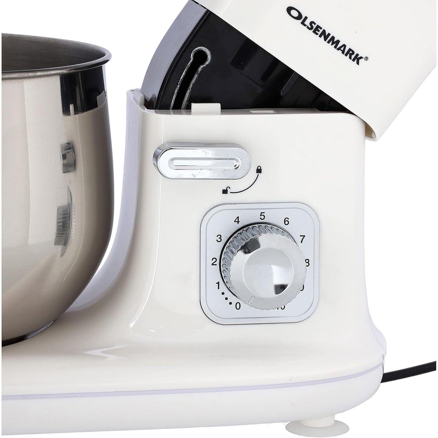 Olsenmark 4 In 1 Stand Mixer With Stainless Steel Bowl"Min 1 year manufacturer warranty (OMSM2347)