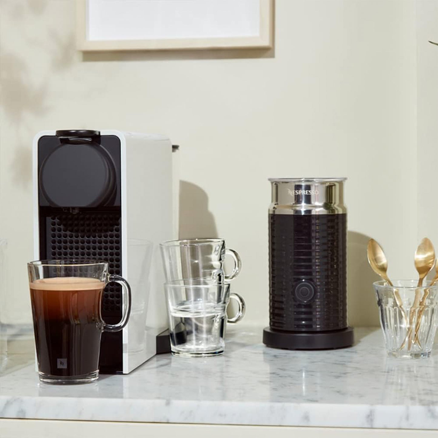 Nespresso Aeroccino 3 Milk Frother Black