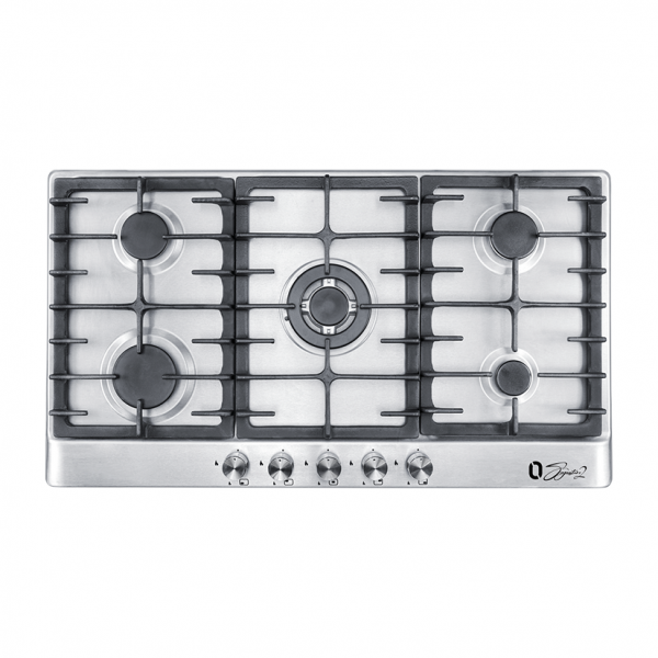 O Signature 2 Built in Gas 5 Burners 90 cm Full Safety Stainless