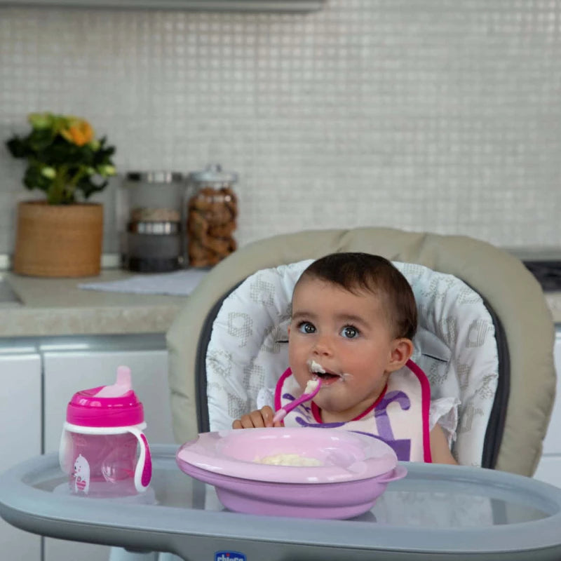 Chicco 2-Piece Weaning Bib Set for Babies 6M+