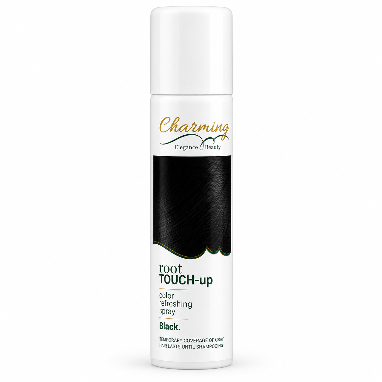 Charming Root Concealer Touch Up Spray 75ml - Black