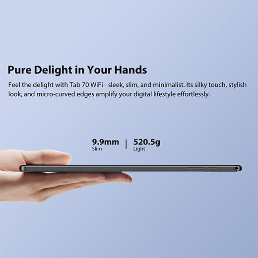Blackview Tab 70 Wifi, 4GB RAM, 64GB Storage, 10.1-inch HD+ / Android 12, Blue (BlackviewTab70Wifi)