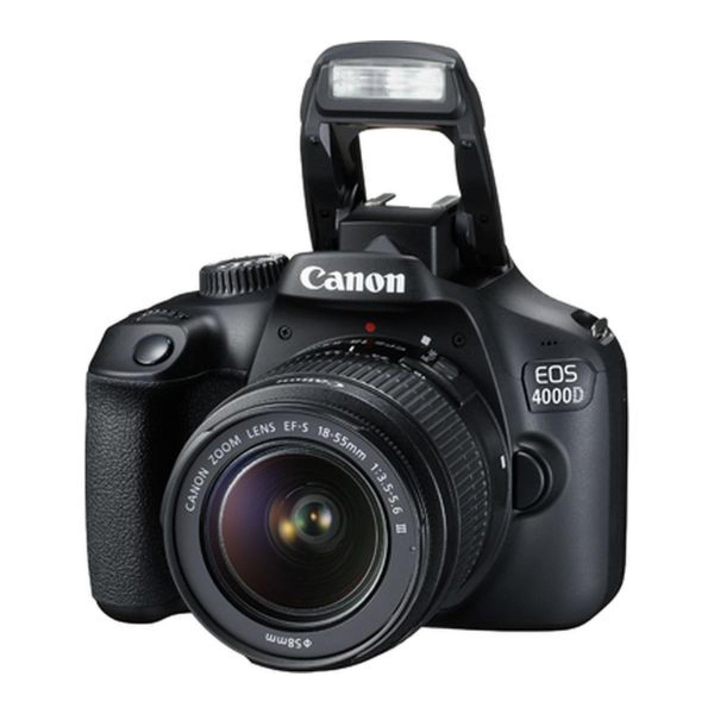 Canon EOS 4000D + EF-S 18-55mm III SLR Camera Kit 18 MP 5184 x 3456 pixels Black (3011C003AA)