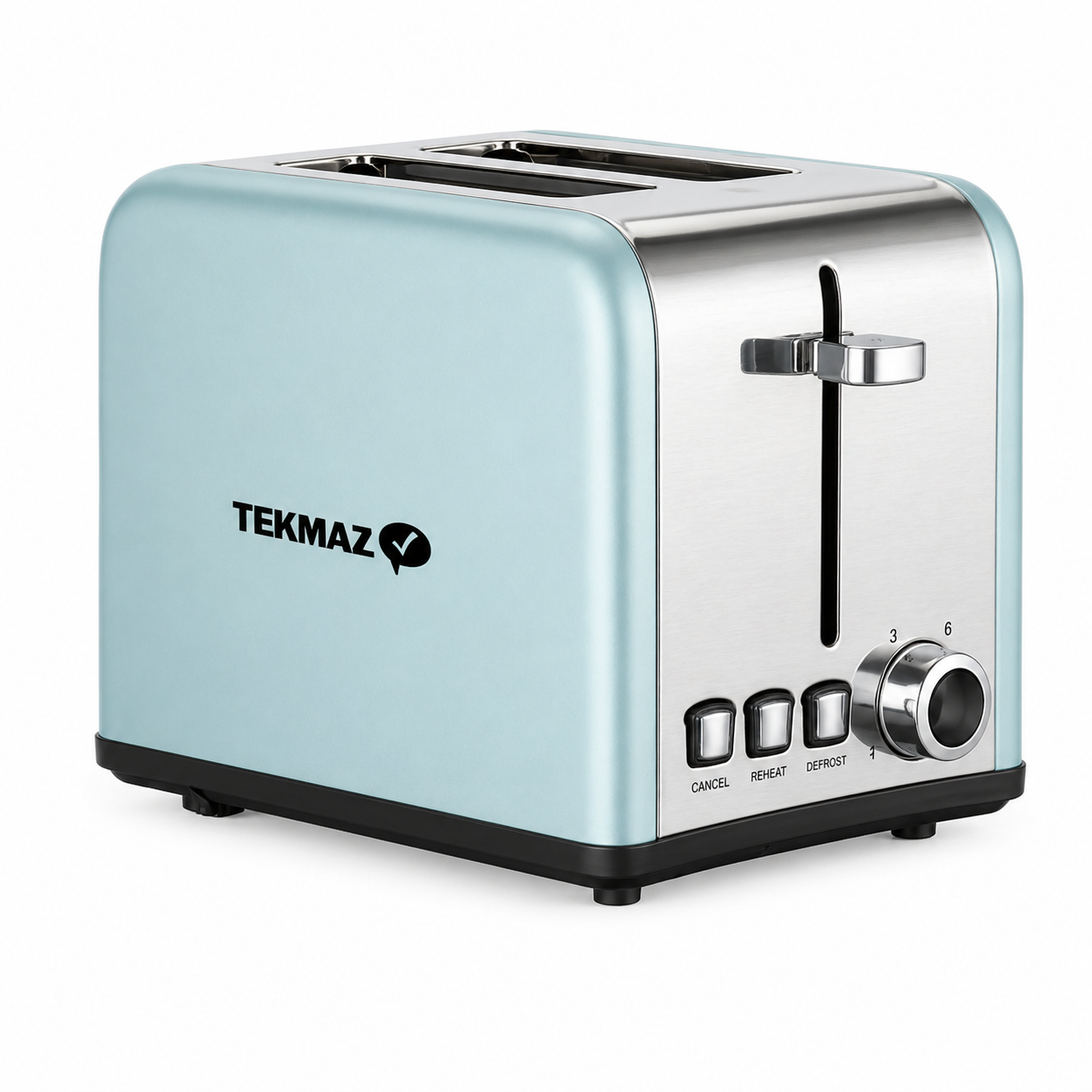 TEKMAZ Toaster – (815W, Blue)