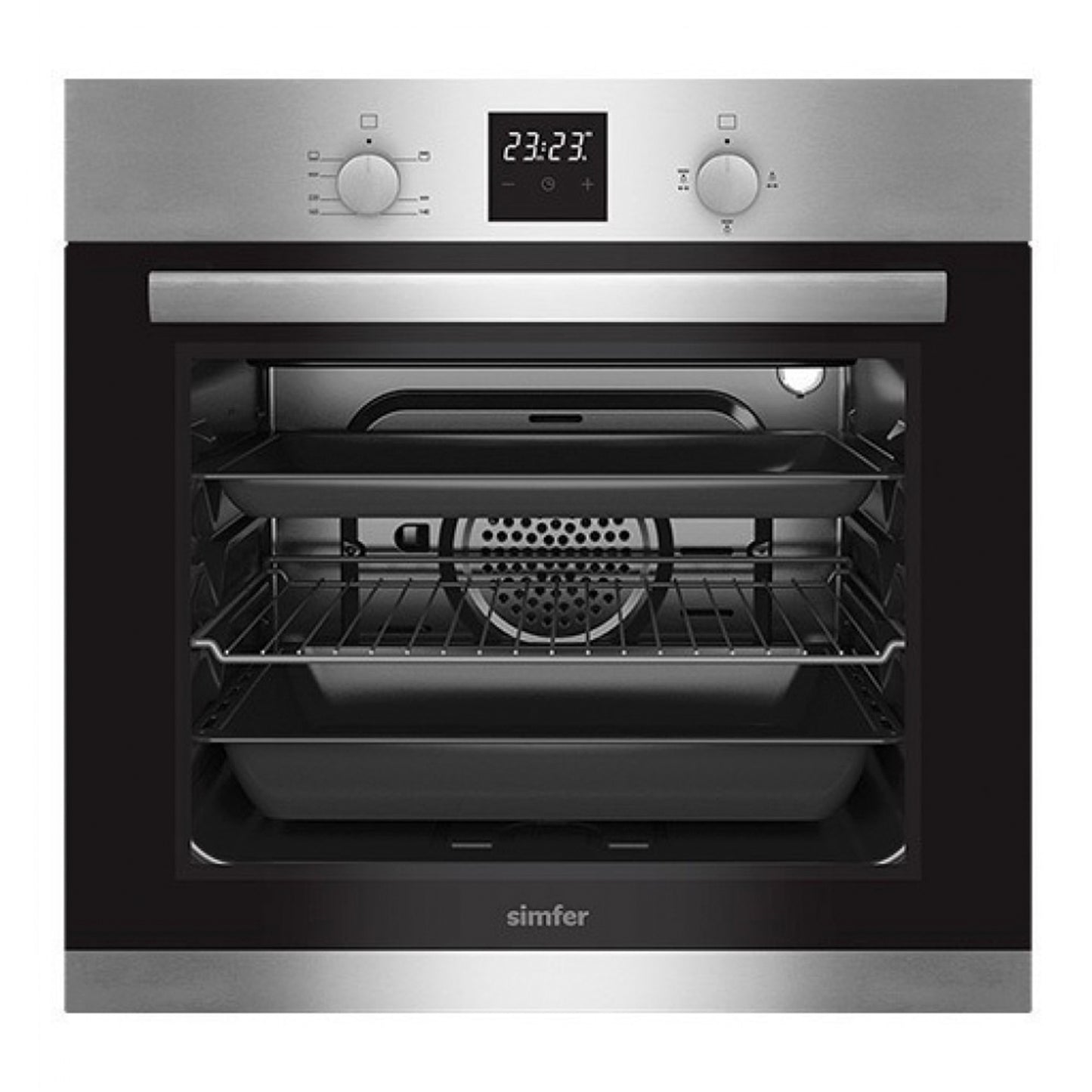 Simfer Built in 58L Black Electric Oven