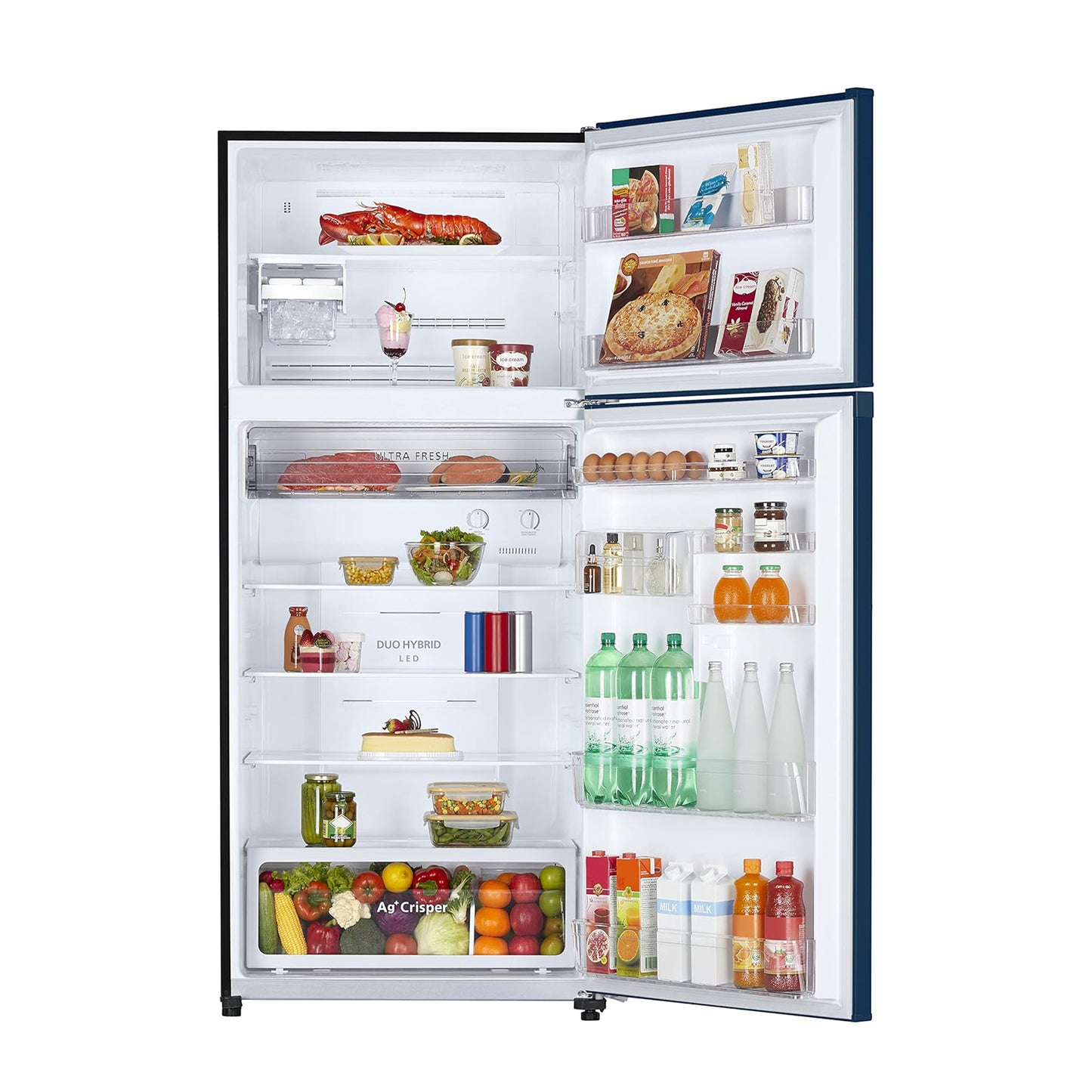 Toshiba Refrigerator 608 L Black-Glass (GR-A820U(XK))
