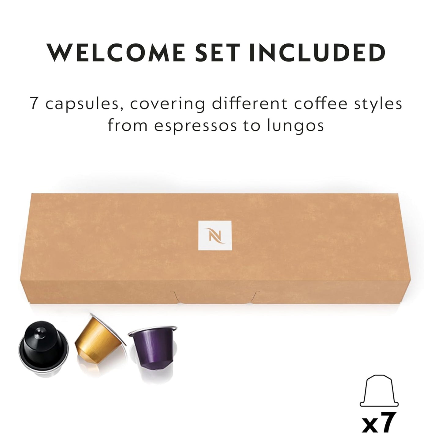 Nespresso Essenza Mini coffee machine by Nespresso, Grey