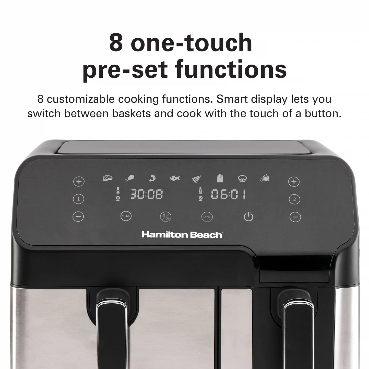 HB DIGITAL AIR FRYER DUAL SIZE 8.5L (AF5232-ME)