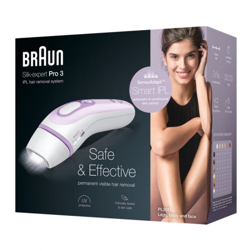 Braun Silk-expert Pro 3 IPL Laser 300000 Flashes with 2 extras