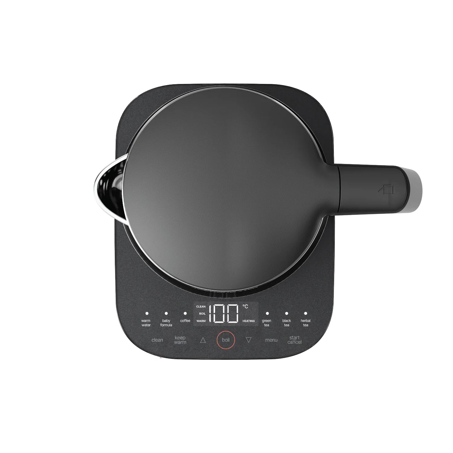 NutriCook 1.7L Smart Kettle with Digital Display and Temperature Control – Black
