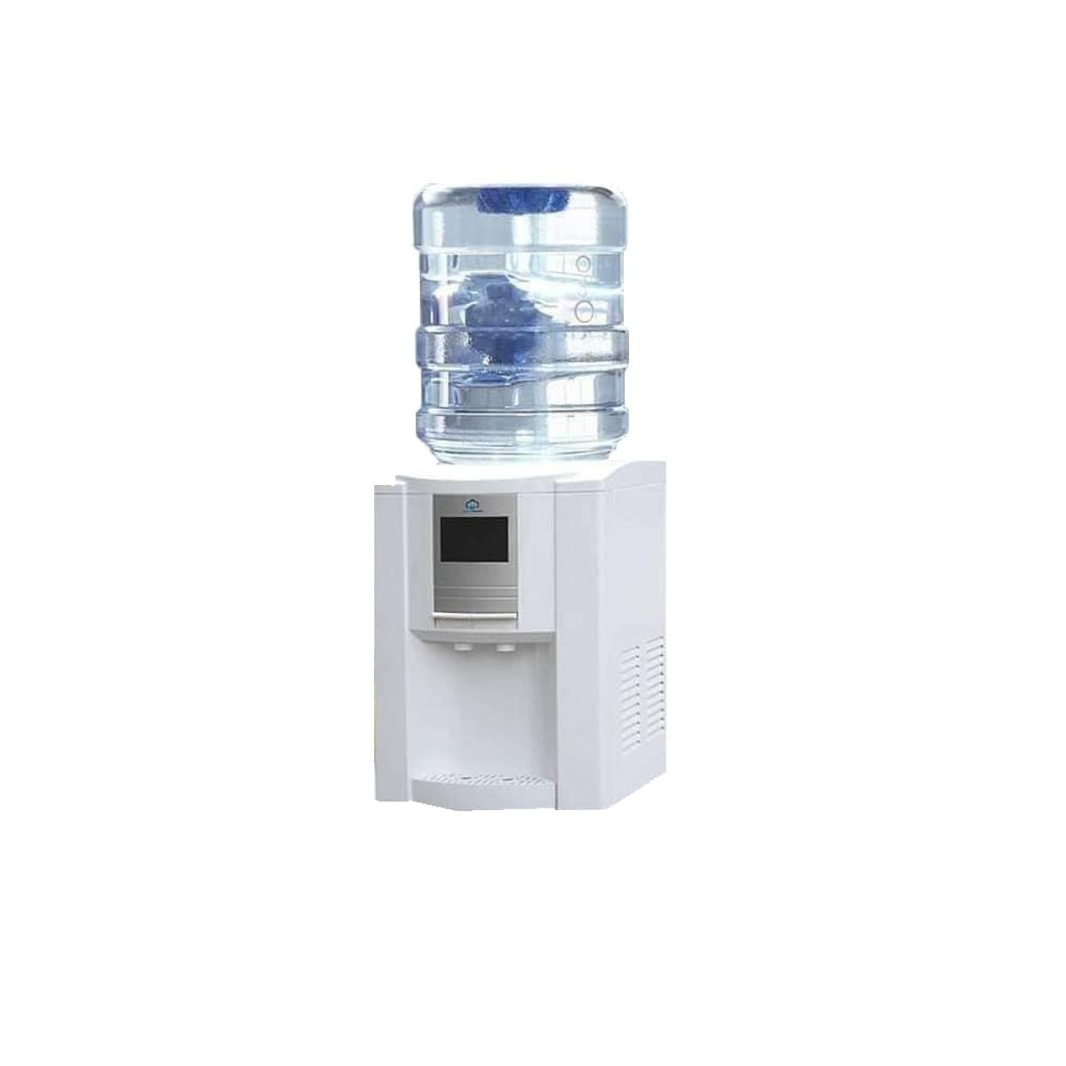 HOME ELECTRIC Table Water Dispenser 2 Taps - White WDT-907