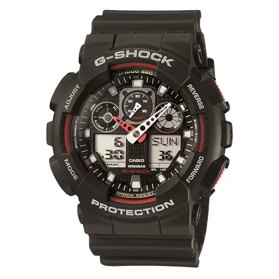 CASIO G-SHOCK GA-100-1A4DR MEN WATCH