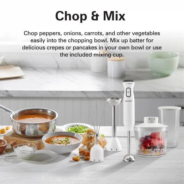 HB HAND BLENDER TURBO BOOST 600W (HB6040-ME)
