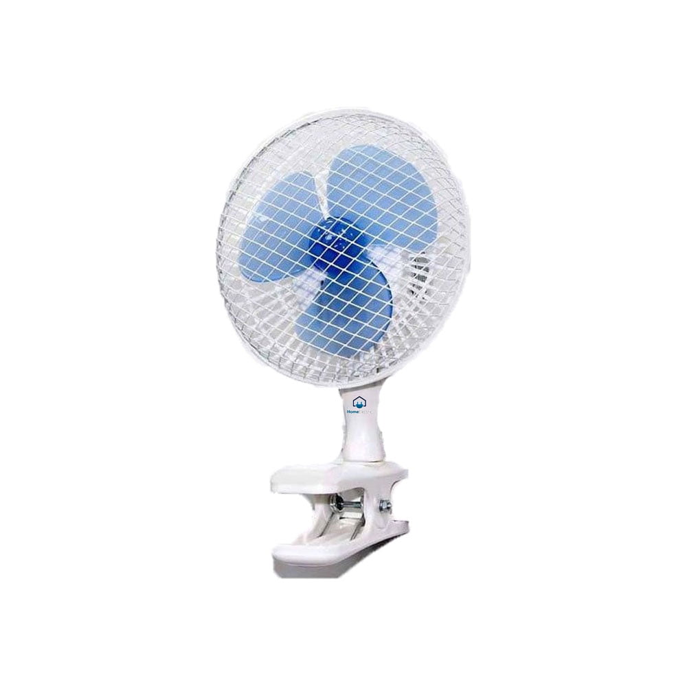 Home Electric Clip Fan 6" - White (HFT-1501)