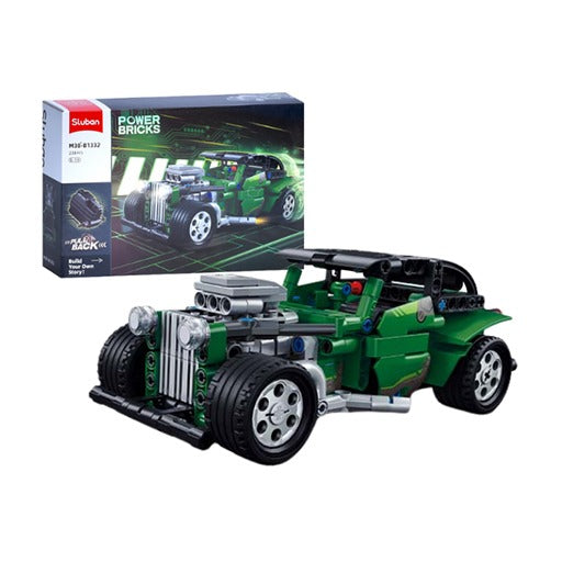 POWER BRICKS-Vintage car(Pull back) 238pcs