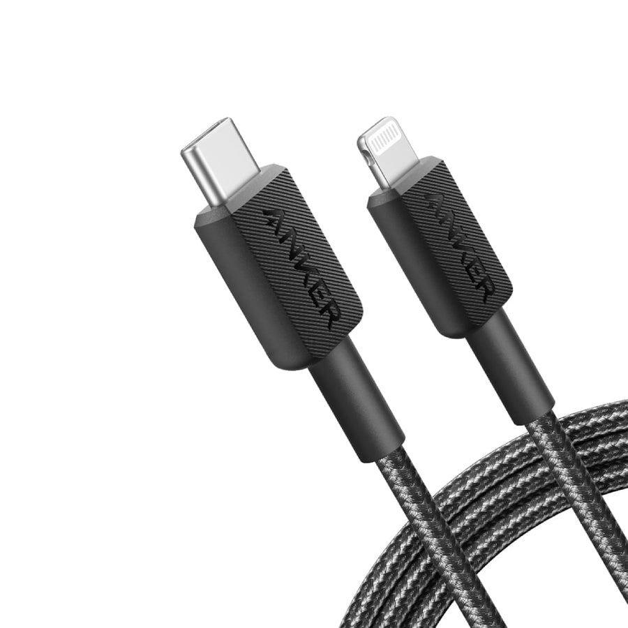 Anker 322 USB-C to Lightning Cable (3ft Braided)