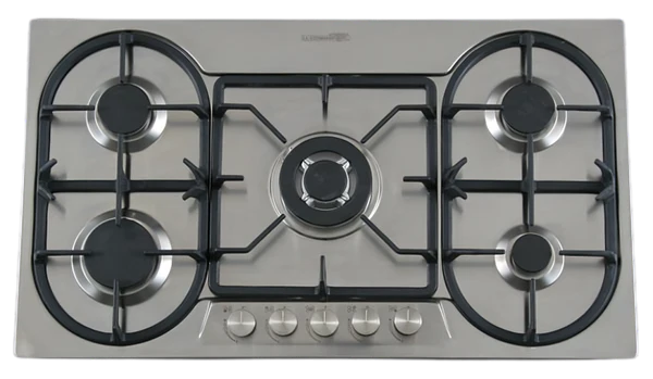 La Germania Built-in 90cm Hob – 5 burners – Stainless Steel – (P9101D9X)
