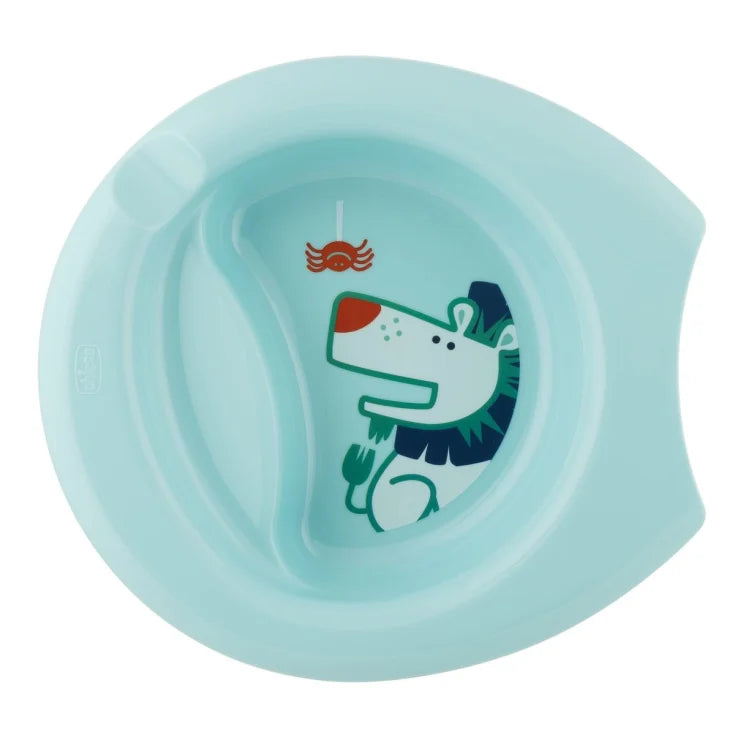 Easy Grip Dinner Plate 6m + Baby Chicco
