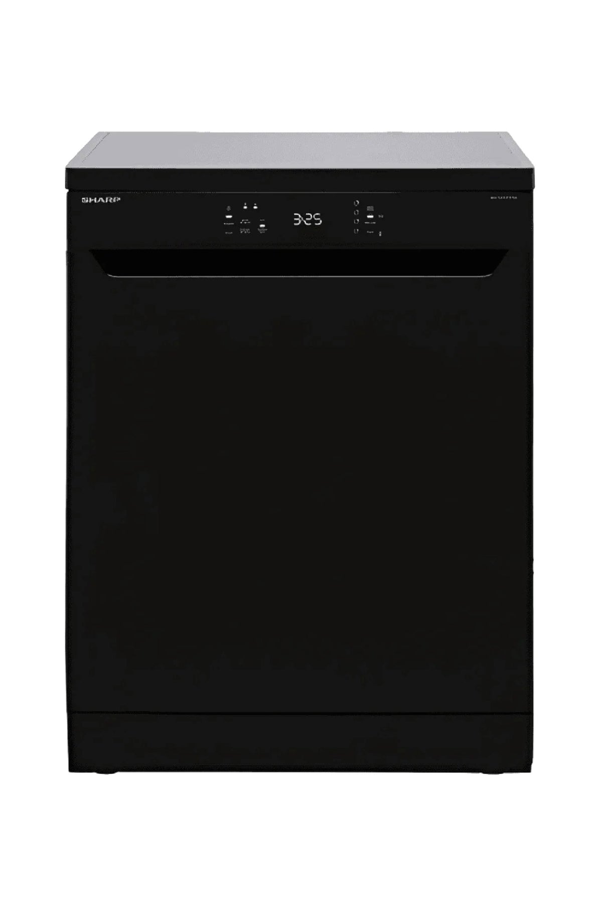 SHARP Freestanding Dishwasher 14 Place Settings 8 Programs 3 Baskets 3 Spray Arms A++ Black – QW-MA814E-BK3