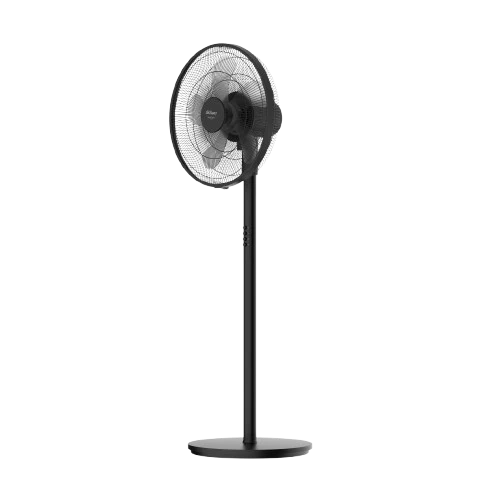 Arzum AR067 16-inch Pedestal Fan with Remote Control - Black
