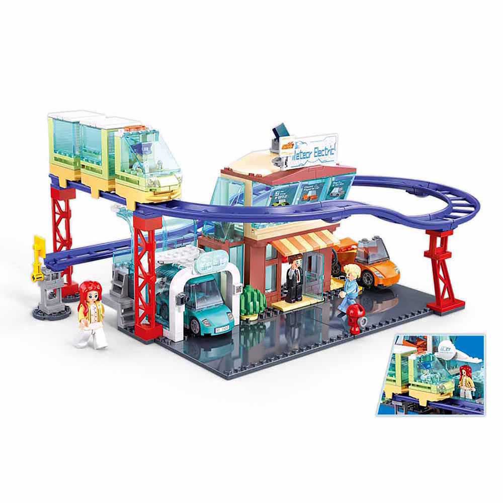 Metropolis-New Energy Vehicle 4S Store 371pcs