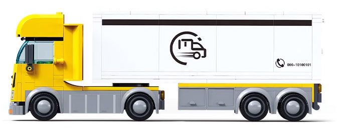 Metropolis-Delivery Truck 269pcs