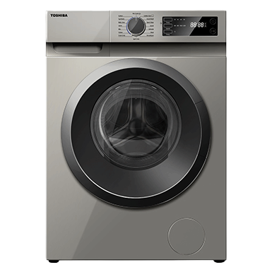 TOSHIBA Front Load Washing Machine 8 Kg 16 Programs 1200 RPM A+++ - Silver TW-BH90S2J(SK)
